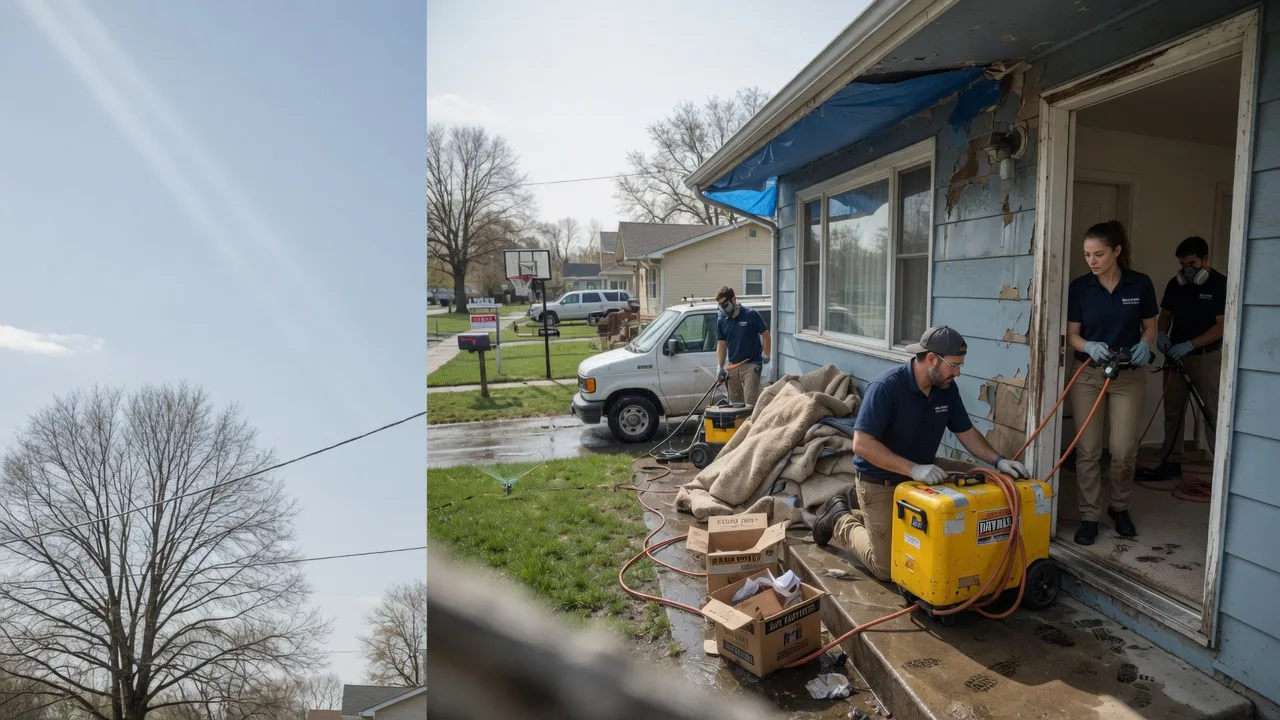 Basement Flood Cleanup in Marksville, LA near me